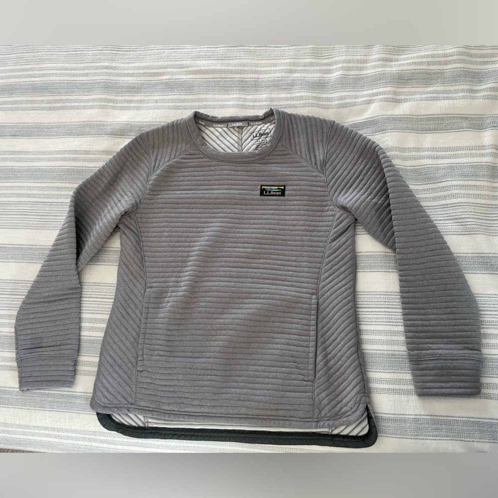 LL bean air light crew neck